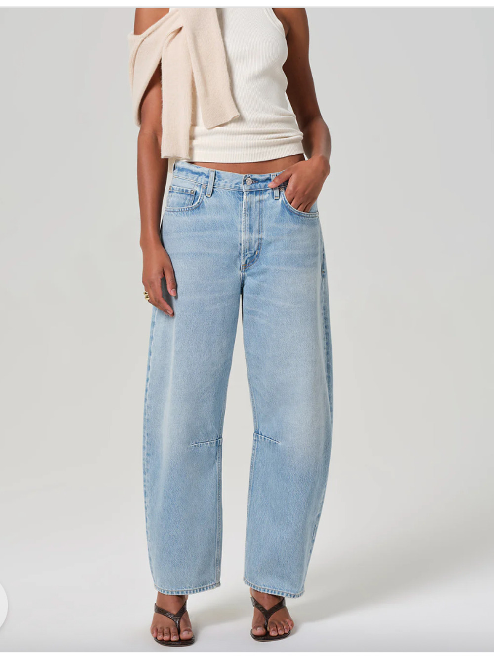 Citizens of Humanity Petite Miro Relaxed Jean In Gemini 28 NEW - Picture 1 of 3